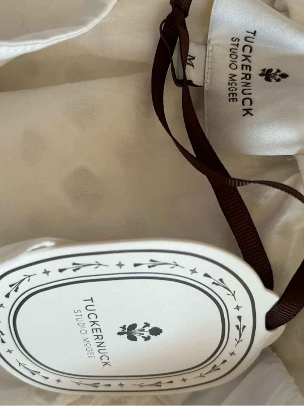 Tuckernuck x Studio McGee NWT White Cotton Eyelet Laurel Skirt size medium - Picture 6 of 9